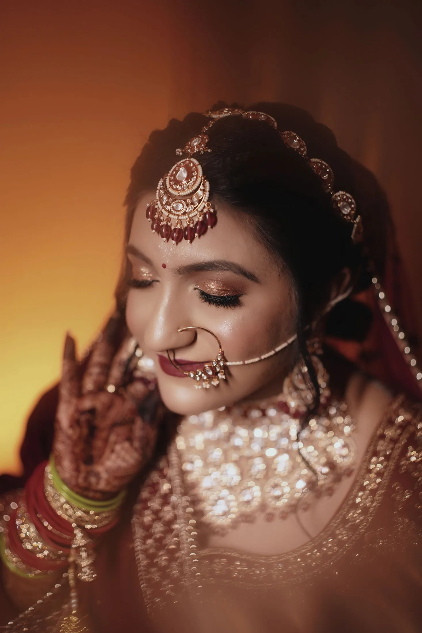 Hair Styling inspiration 1 — licensed Indian bridal style inspiration